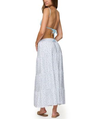 Charley Floral Tiered Maxi Skirt