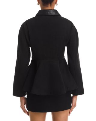 doll peplum jacket black dependoll トップス Line & Dot Eton