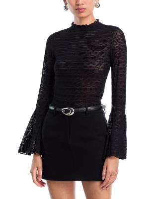 Puckered Lace Top - Exclusive