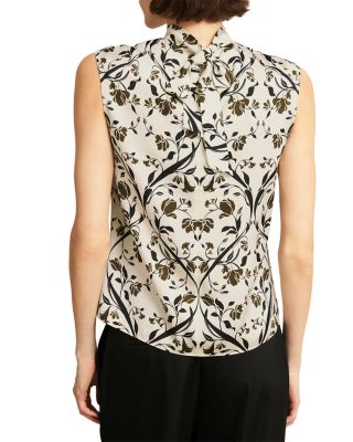 Harptree Floral Print Top
