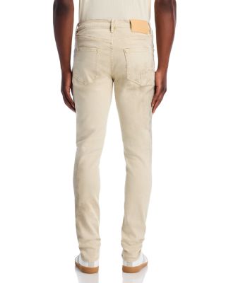 Skinny Fit Jeans in Khaki