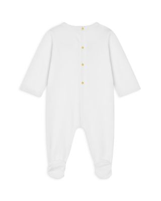 Unisex Pinned Logo Print Footie - Baby