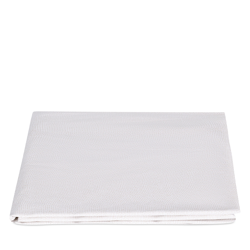Matouk Jasper Fitted Sheet, Full In White