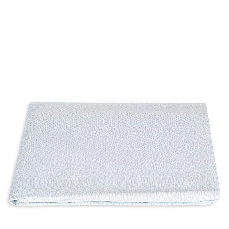 Matouk Jasper Fitted Sheet, California King In Blue