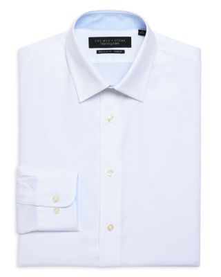 Stretch Twill Regular Fit Dress Shirt - Exclusive