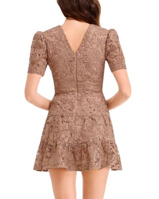 Hallie Lace Flared Dress