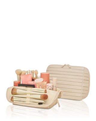 The Medium Bisque Traveller Cosmetic Bag