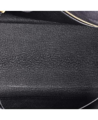 Kelly 25 Handbag Black Togo with Gold Hardware