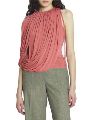 Lanvin - Draped Jersey Top