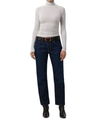 Anissa Low Rise Straight Leg Jeans in Madison