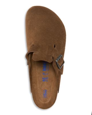 Men&#39;s Boston Clogs in Light Brown