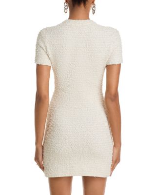 Textured Knit Mini Dress