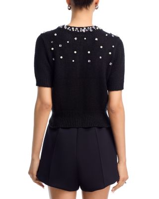 Embellished Cardigan Sweater - Exclusive