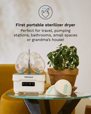One Step™ Portable Baby Bottle Sterilizer & Dryer