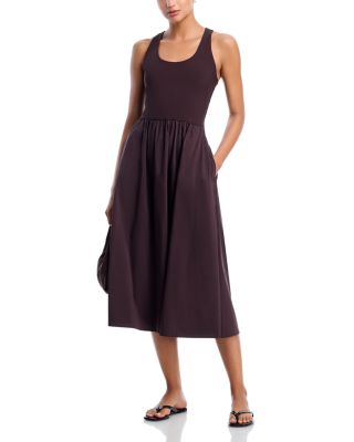 Explorer Ribbed Midi Dress