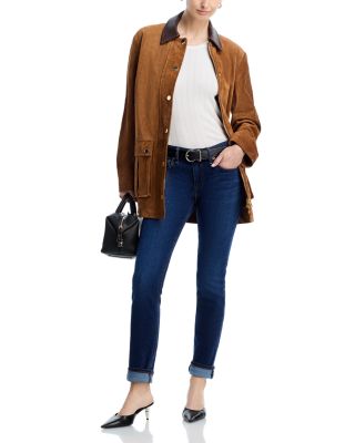 Dre Low Rise Slim Boyfriend Jeans in Alba