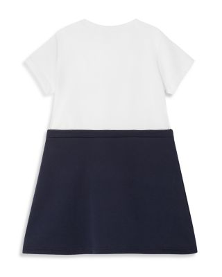 Girls&#39; Jersey &amp; Fleece 90s Logo Pinned Print Dress - Baby, Little Kid