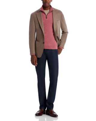 Wild Rose Cashmere Quarter-Zip Sweater - Exclusive