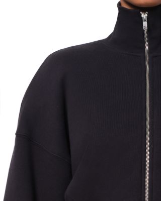 Darby Funnel Neck Zip Front Sweatshirt