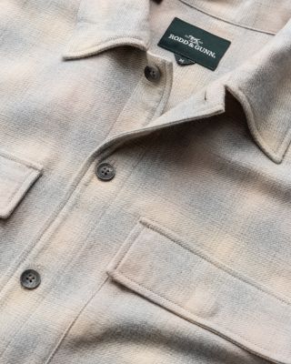 Grey Town Button Front Overshirt
