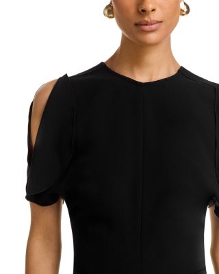 Gathered Waist Mini Dress