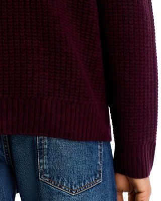 Wool & Cashmere Box Stitch Sweater - Exclusive