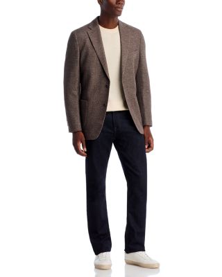 M&amp;eacute;lange Jersey Slim Fit Soft Sport Coat
