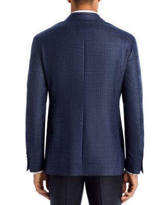 Loro Piana Fabric Silk &amp; Cashmere Windowpane Slim Fit Sport Coat