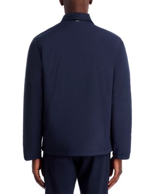 Light Stretch Nylon &amp; Light Cord Patch Pocket Jacket