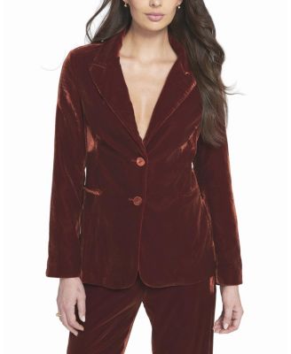 Women's Velvet Blazer