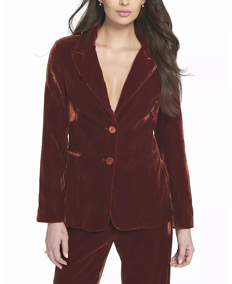 Elle Women's Velvet Blazer