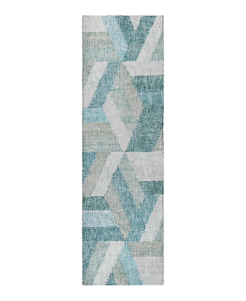 Dalyn Rug Company Dalyn Lorenzo Washable Ln1 Runner Area Rug, 2'3 X 7'6 In Blue