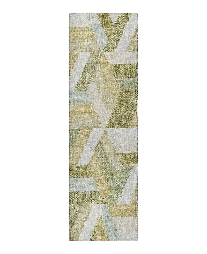 Dalyn Rug Company Dalyn Lorenzo Washable Ln1 Runner Area Rug, 2'3 X 7'6 In Green