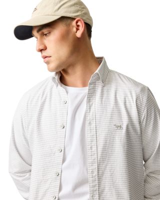 Slim Fit Gunn Check Oxford 5 Long Sleeve Shirt