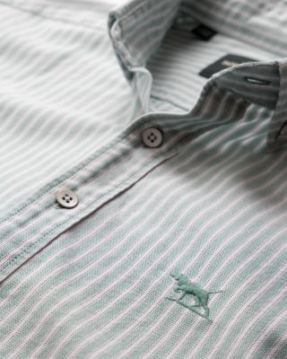 Long Sleeve Oxford Stripe 4 Of Shirt