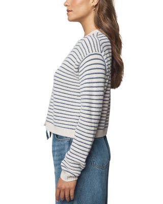 Amber Stripe Crop Cardigan