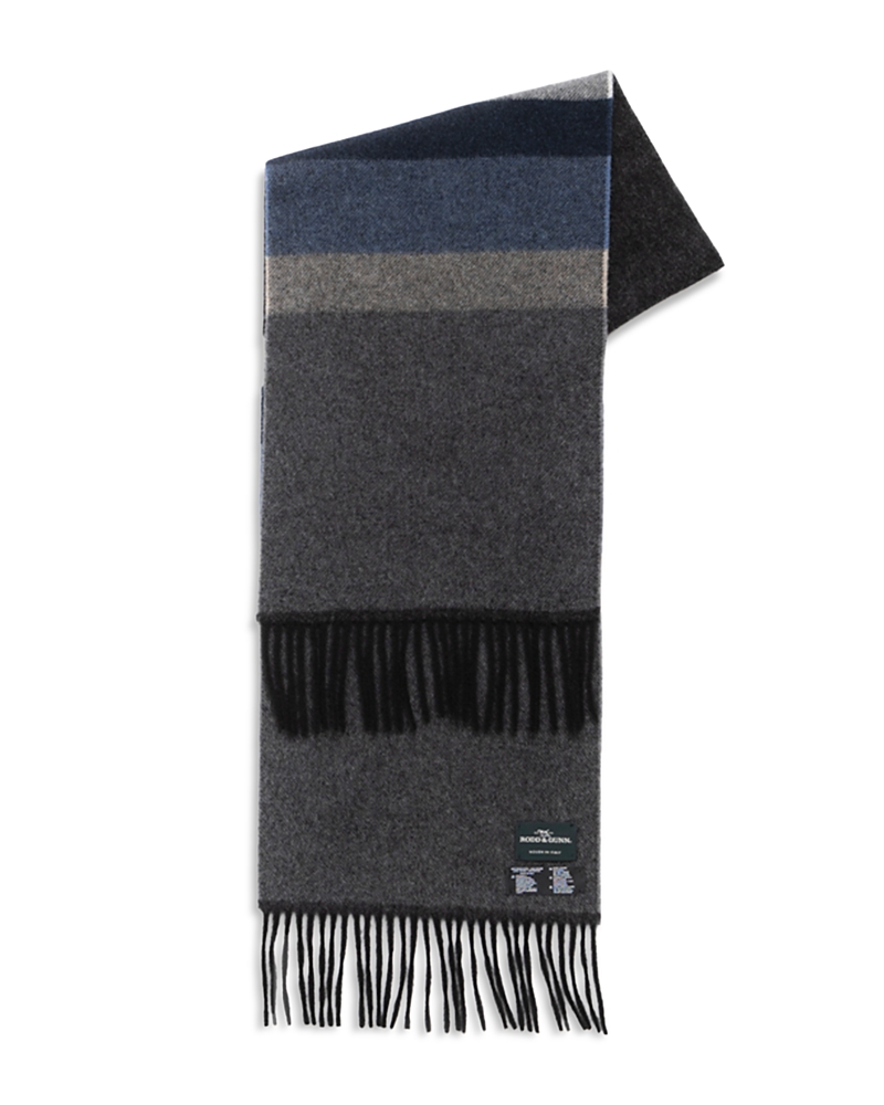Rodd & Gunn Jacks Point Merino Wool Scarf In Blue