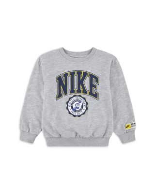 Nike - Boys' Graphic Logo French Terry Sweatshirt - Little Kid