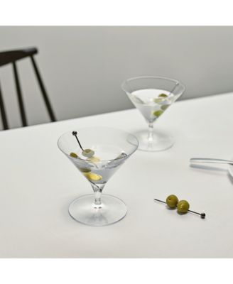 Elegance Martini Glass, Pair