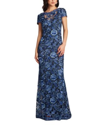 Oran Embroidered Tulle Gown
