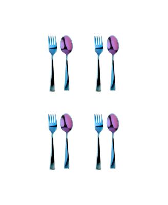 Ahimsa - Fork and Spoon Pair Utensils Set of 4 - Ages 12 months+