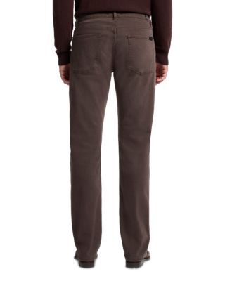 The Straight Fit Jeans in Left Hand Coffee