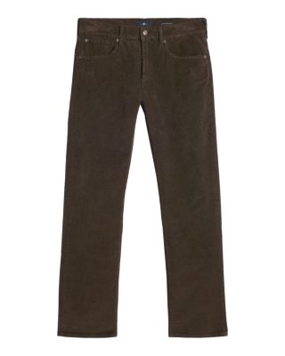 The Straight Fit Jeans in Corduroy Coffee