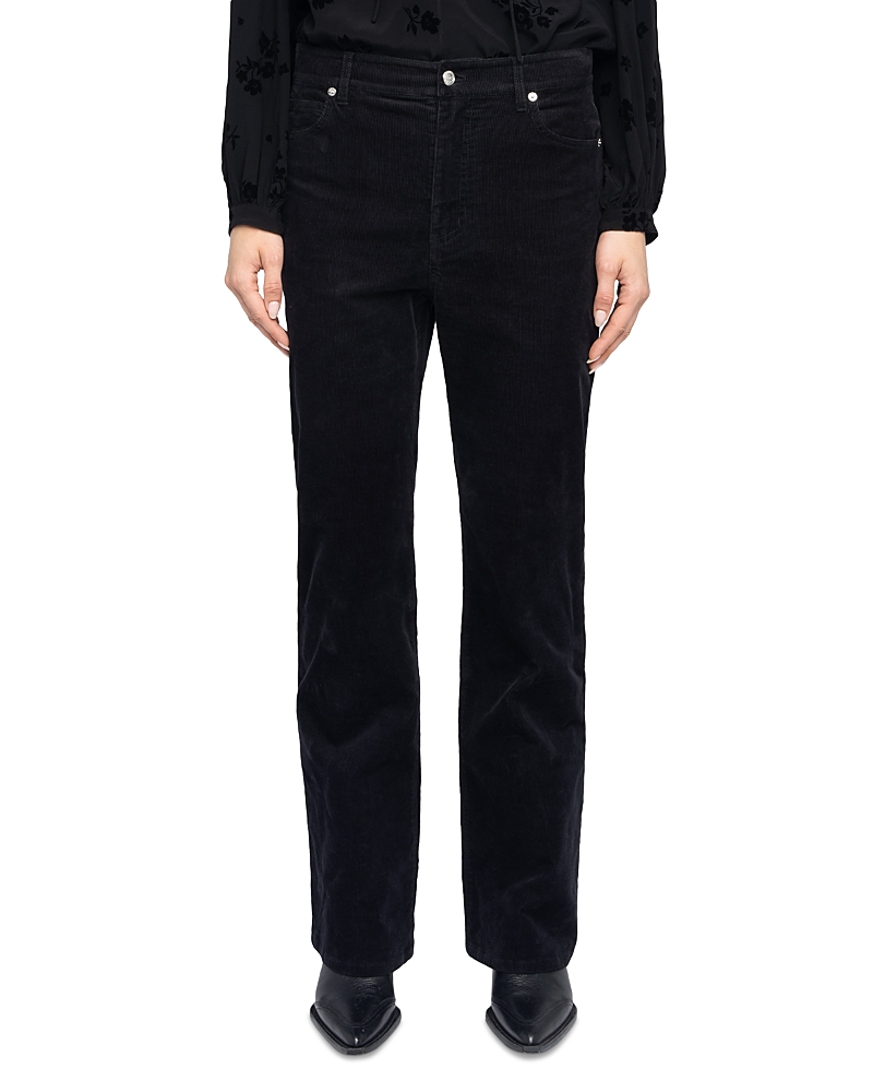 Zadig & Voltaire Evy Corduroy Pants In Black