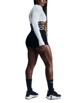 Sculpt High Rise Logo Shorts