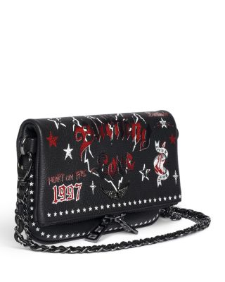 Rock Nano Grained Leather Punk Bag