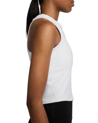 Fitted Racerback Crop Tank