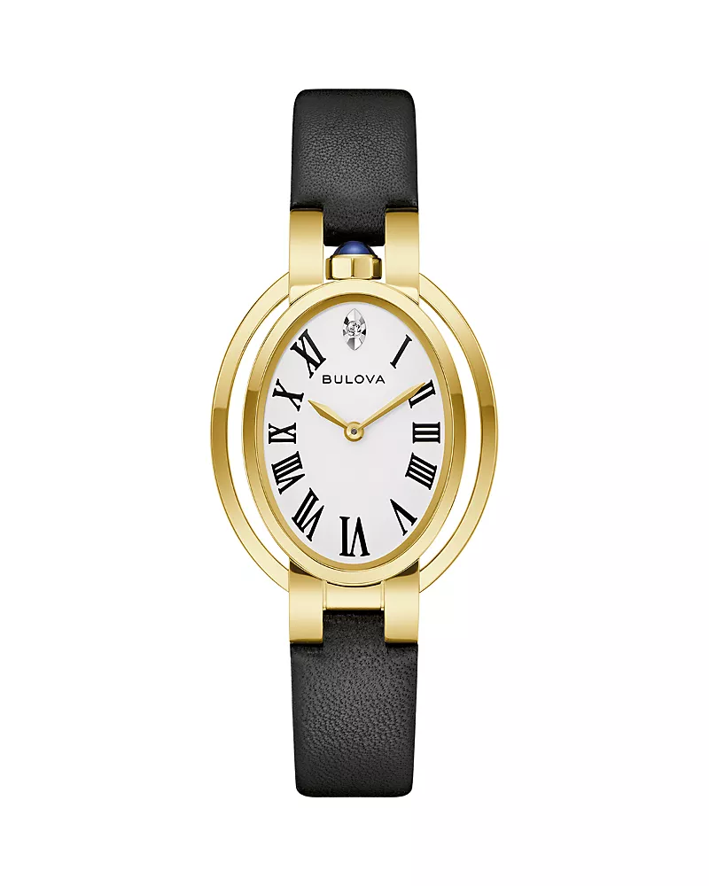 Bulova Special Edition Apollo x Ella Fitzgerald Classic Rubaiyat Watch, 43.1mm x 28.8mm