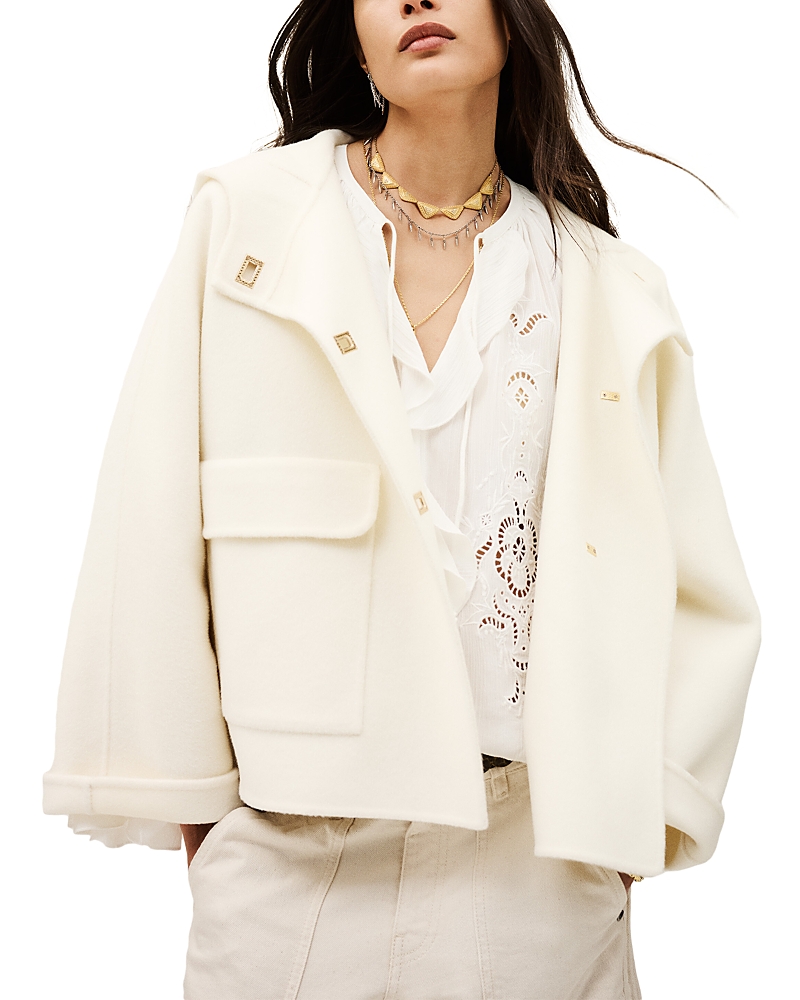 Ba&sh Ba & Sh Kove Coat In White