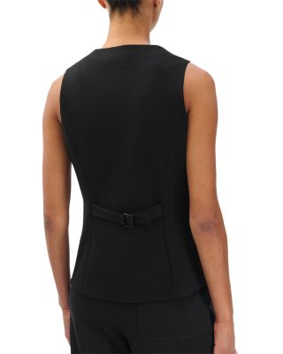 Irina Ponte Plaid Long Vest